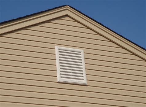 standard house vent exterior